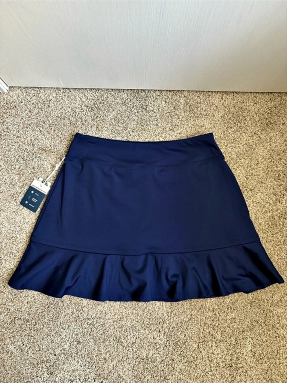 Tommy Bahama Tennis Golf Ruffle Skort Blue Small